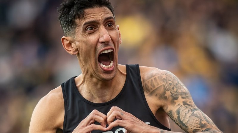 Di María se propuso un sueño y lo cumplió en forma de golazo en el histórico triunfo frente a Newell's